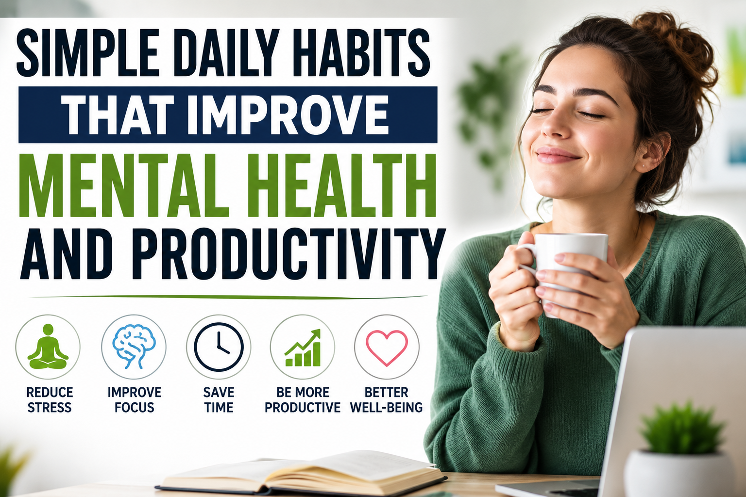 Simple Daily Habits That Improve Mental Health and Productivity🤩